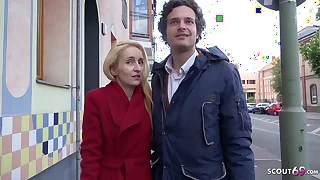 GERMAN SCOUT - Estimated ANAL Be expeditious be useful to SKINNY MILF Handy STREET CASTING